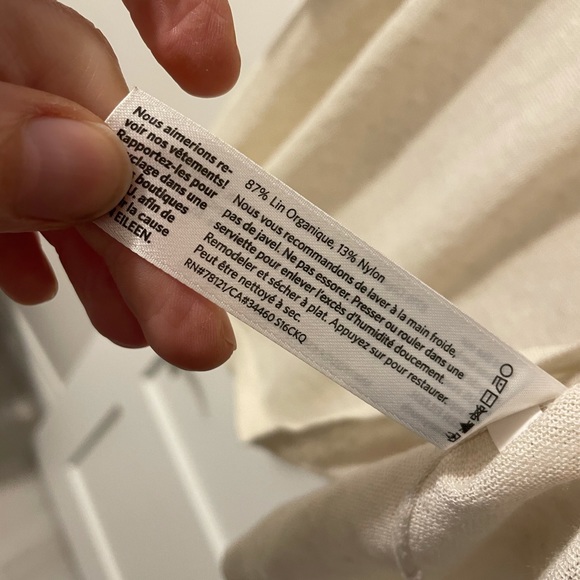 Eileen Fisher linen sweater - Picture 4 of 7